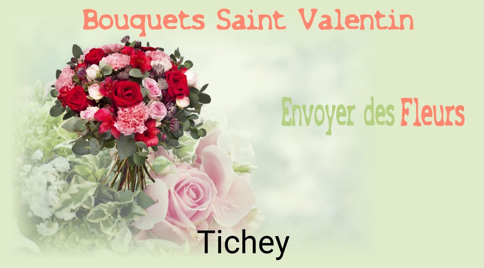 Roses de Saint-Valentin livrées à Tichey